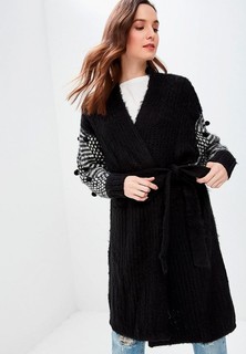 Кардиган LOST INK MONO STITCHED BELTED CARDIGAN