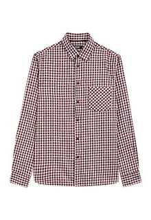 Хлопковая рубашка в клетку Al Franco