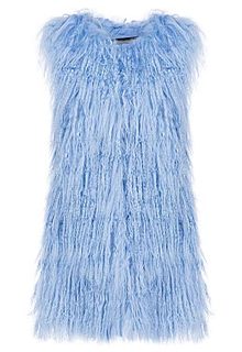 Жилет из меха тибетской овцы Virtuale Fur Collection