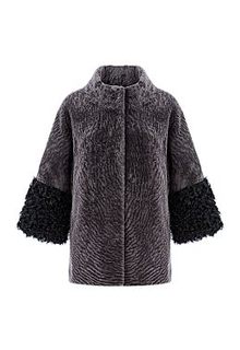 Шуба из овчины на синтепоне Virtuale Fur Collection