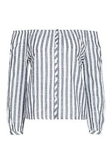 Рубашка с открытыми плечами La Reine Blanche