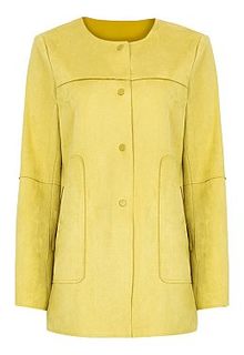 Полупальто из искусственной замши Neohit