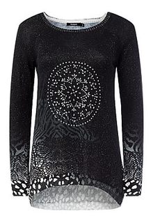 Трикотажный джемпер Desigual