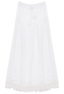 Белая юбка макси La Reine Blanche