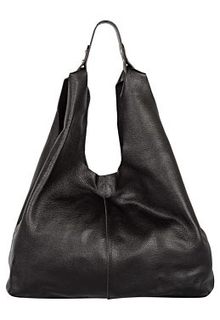 Черная сумка-хобо La Reine Blanche