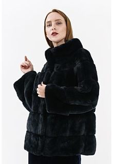 Короткая шуба из меха кролика Virtuale Fur Collection