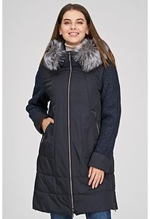 Утепленная куртка с отделкой мехом лисы Laura Bianca