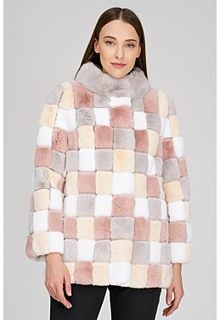 Шуба из меха кролика Virtuale Fur Collection