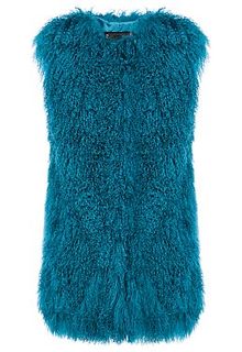 Жилет из меха тибетской овцы Virtuale Fur Collection