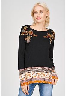 Комбинированный джемпер Desigual