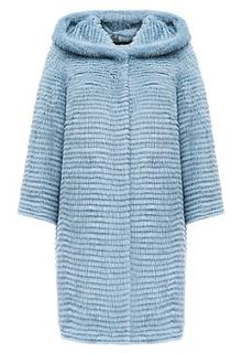 Шуба из меха норки на трикотажной основе Virtuale Fur Collection