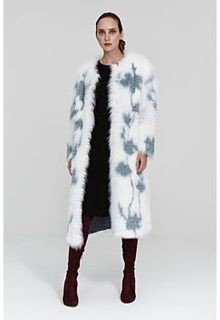 Облегченная шуба из меха лисы Virtuale Fur Collection