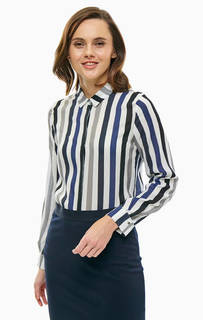 Рубашка из вискозы в вертикальную полоску Gerry Weber