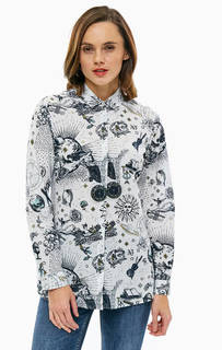 Хлопковая рубашка с длинными рукавами Gerry Weber