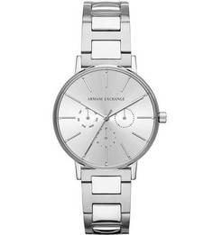 Кварцевые часы с серебристым металлическим браслетом Armani Exchange