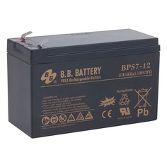 Батарея для ИБП BB BPS 7-12 12В, 7Ач B&;B