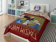 Постельное белье Disney Olaf Warm Wishies Комплект 1.5 спальный Поплин 723648
