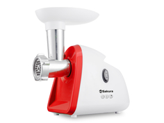 Мясорубка Sakura SA-6418WR White-Red
