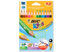 Карандаши цветные Bic Triangle 12 цветов 829735