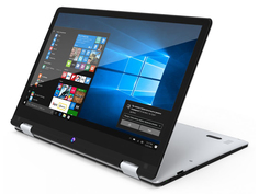 Ноутбук Digma CITI E222 Silver ES2016EW (Intel Atom x5-Z8350 1.44 GHz/4096Mb/32Gb SSD/Intel HD Graphics/Wi-Fi/Bluetooth/Cam/11.6/1920x1080/Touchscreen/Windows 10 Home 64-bit)