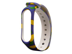 Aксессуар Ремешок Activ for Xiaomi Mi Band 3 Silicone принт 07 90355