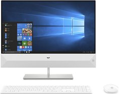 Моноблок HP Pavilion 24-xa0012ur 4UG10EA Snowflake White (Intel Core i3-8100T 3.1 GHz/8192Mb/1000Gb+16Gb SSD/nVidia GeForce GTX 1050 4096Mb/Wi-Fi/Bluetooth/Cam/23.8/1920x1080/Windows 10 Home 64-bit)