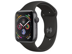 Умные часы APPLE Watch Series 4 40mm Space Grey Aluminium Case with Black Sport Band MU662RU/A