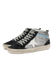 Комбинированные кеды Mid Star Golden Goose Deluxe Brand