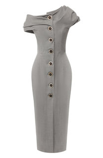 Шерстяное платье-миди Natasha Zinko