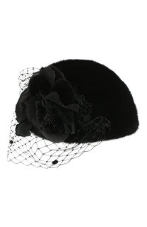 Шапка из меха норки с отделкой Kussenkovv