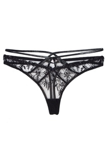 Трусики стринги Ozella черные Agent Provocateur