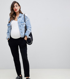 Трикотажные брюки галифе ASOS DESIGN Maternity Ultimate - Черный