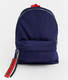 Синий миниатюрный рюкзак с логотипом Tommy Jeans - Синий