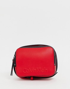 Маленькая сумка через плечо Calvin Klein - Красный