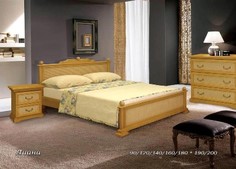 Деревянная кровать Лиана
