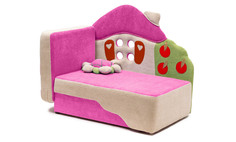 Паллада Детский диван Розовый домик