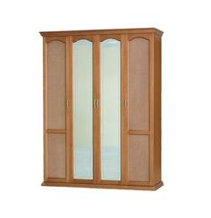 Шкаф распашной (Ротанг) 4 створки Фокин