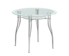 Стеклянный кухонный стол Мебелайн-1