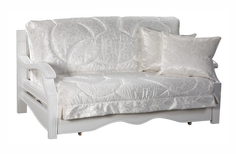 Диван аккордеон Тефия с деревянными подлокотниками Фиеста