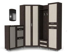 Модульная прихожая Латте композиция №4 Грос