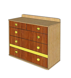 Комод Ассоль А-8 Грос