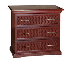 Комод №9 (3 ящика) плетение Фокин