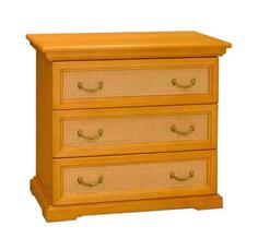 Комод №5 (3 ящика) ротанг Фокин