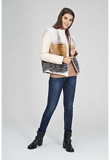 Двухсторонняя куртка из меха лисы Virtuale Fur Collection