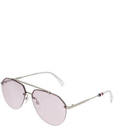 Солнцезащитные очки с сиреневыми линзами Tommy Hilfiger