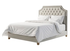 Кровать montana queen size (gramercy) бежевый 175x140x222 см.