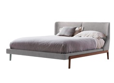 Кровать colette king size (gramercy) бежевый 206x112x225 см.