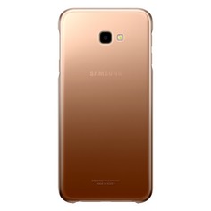 Чехол (клип-кейс) SAMSUNG Gradation Cover, для Samsung Galaxy J4+ (2018), золотистый [ef-aj415cfegru]