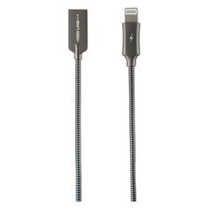 Кабель REDLINE Flex, Lightning (m) - USB A(m), 1м, черный [ут000015519]