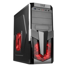 Компьютер IRU Home 223, AMD Ryzen 3 1200, DDR4 4Гб, 1000Гб, NVIDIA GeForce GT710 - 2048 Мб, Free DOS, черный [1101149]